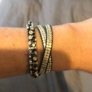 Stella and dot wrap bracelet set